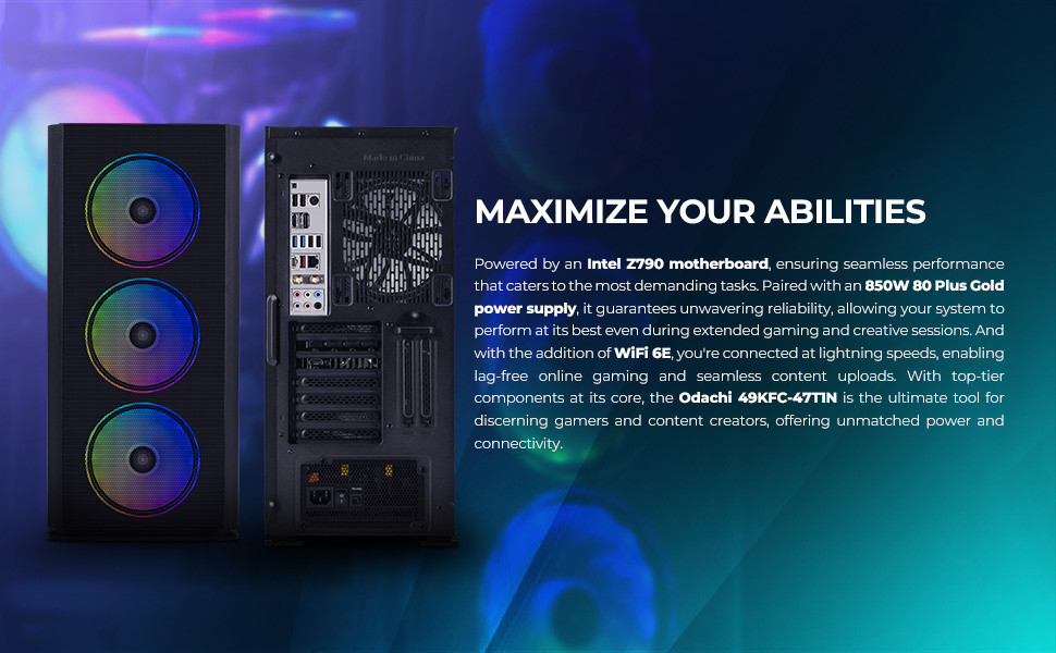 Yeyian Odachi OD49KFC-47T1N Gaming Desktop 